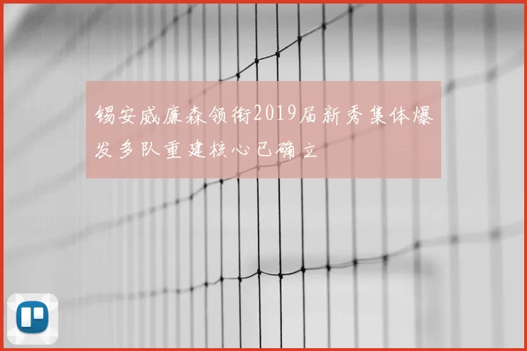 锡安威廉森领衔2019届新秀集体爆发多队重建核心已确立