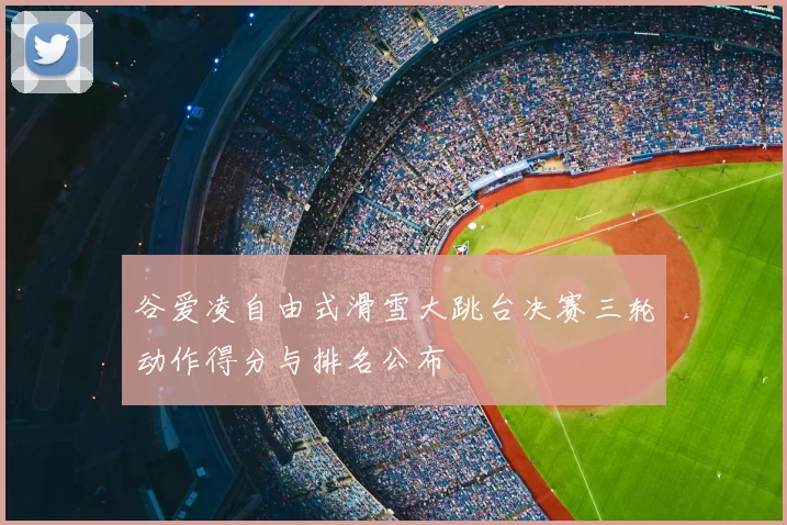 谷爱凌自由式滑雪大跳台决赛三轮动作得分与排名公布